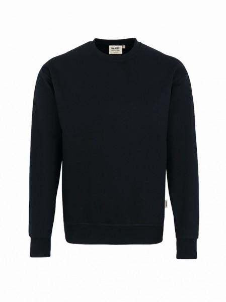 HAKRO® Sweatshirt Premium schwarz - Front